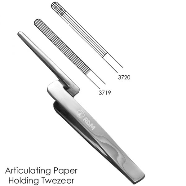 articulating paper holding tweezers