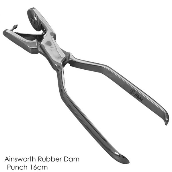 31-Piece Dental Endodontic Rubber Dam Clamp Kit - Stainless Steel Sheets & Clips