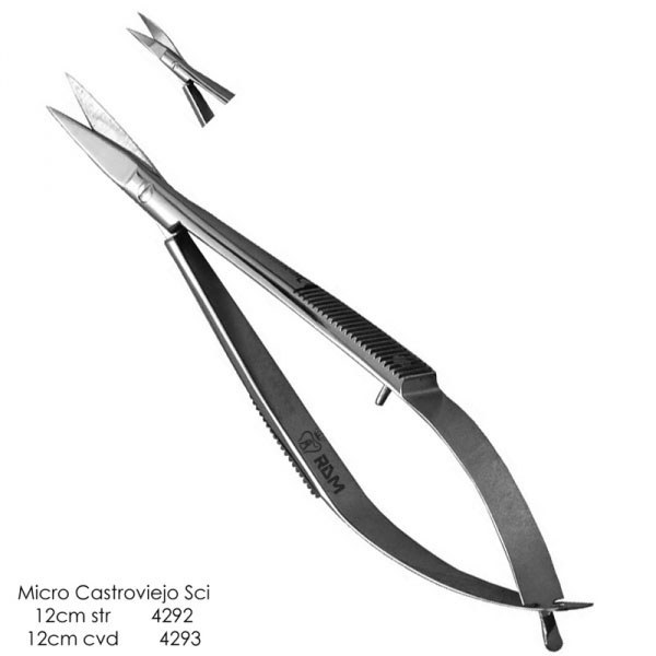 Straight & Curved Castroviejo Micro Needle Holder